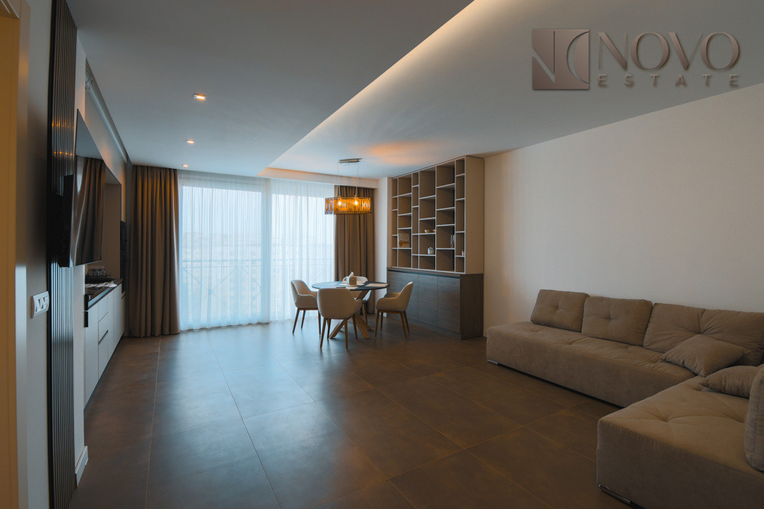 2 Camere | Piata Alba Iulia | Piscina & Spa | Sala | Parcare