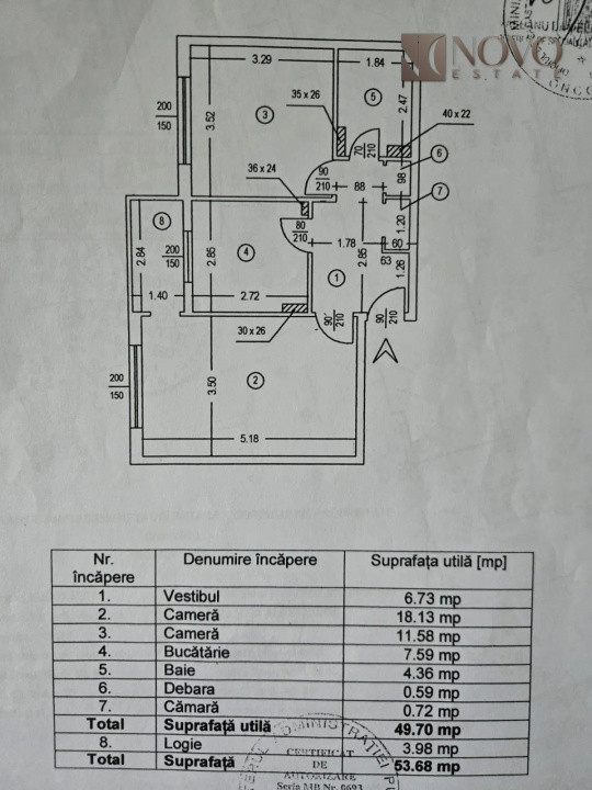 2 Camere | Timpuri Noi | 7 minute metrou | 1985 | Regim mic inaltime