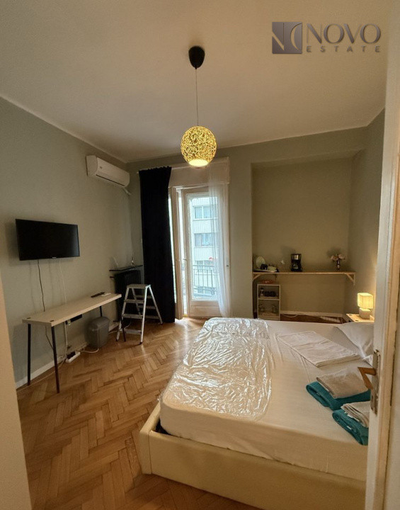Garsoniera | Cismigiu | Regim Hotelier | Balcon