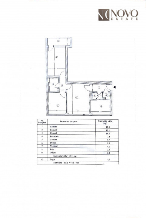 Apartament 3 camere zona parc IOR/ metrou Titan