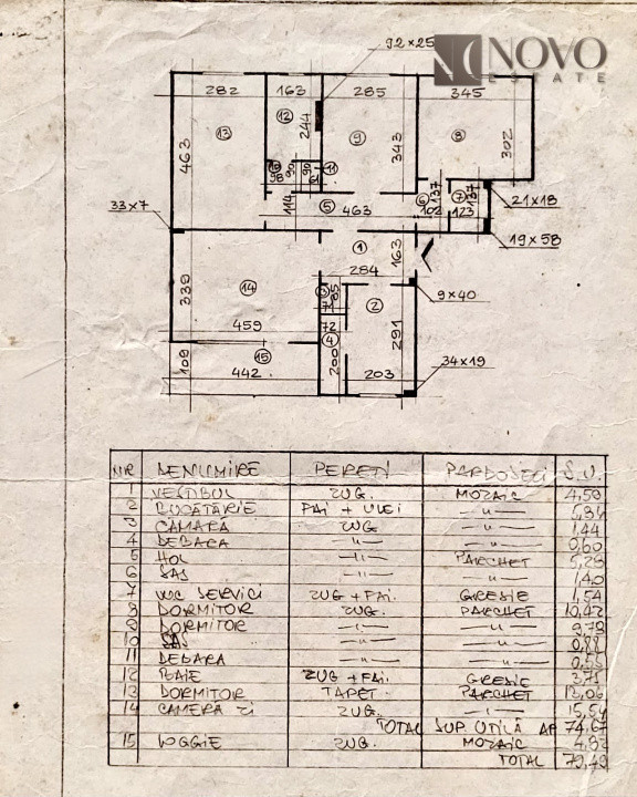 Apartament 4 camere 2 bai zona metrou Titan