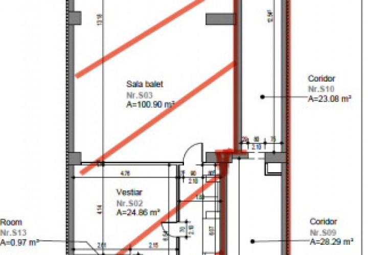 Spatiu depozitare | 13 Septembrie - Prosper | 110 mp | Subsol 
