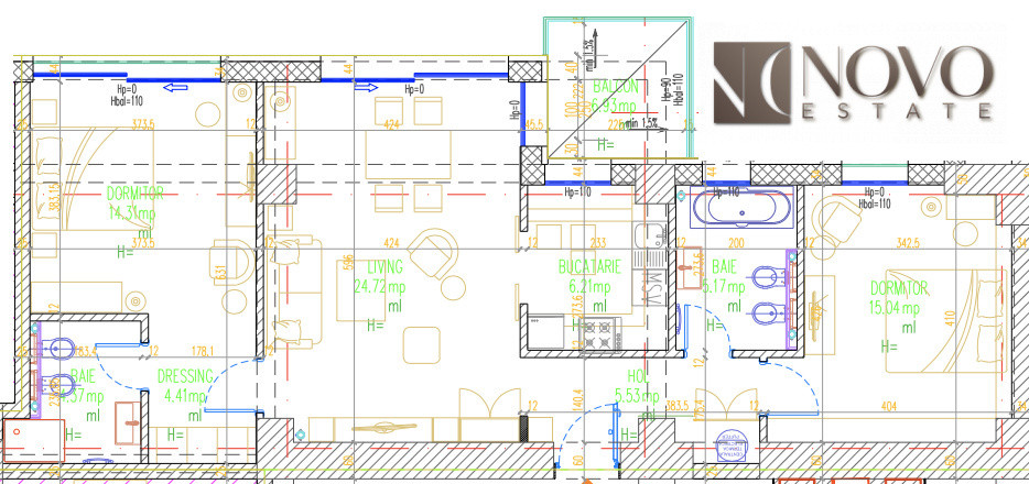 3 Camere | Unirii | Piscina & Spa | Sala | P Subterana
